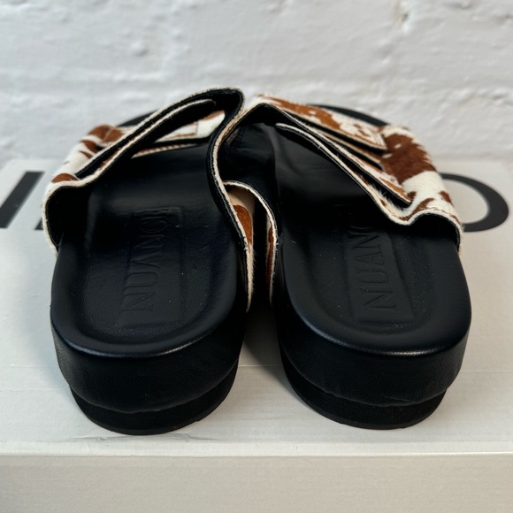 Nuance Cowhide Print Slides - Picture 4 of 15